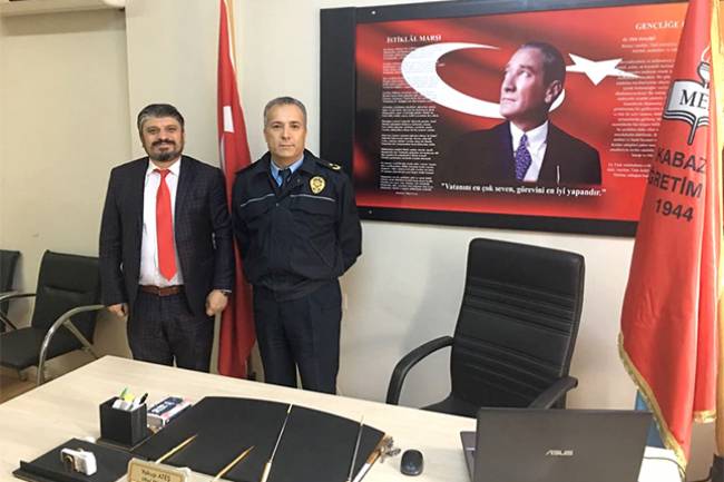 Emniyet Müdürü Başaran’dan Ateş’e ziyaret